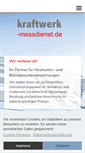 Mobile Screenshot of kraftwerk-messdienst.de
